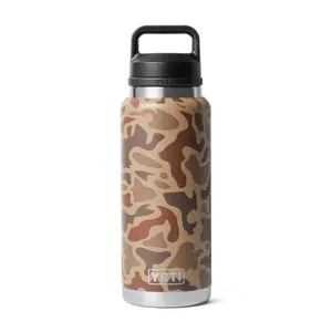 YETI Rambler 36 oz Water Bottle with Chug Cap - Wetlands Brown