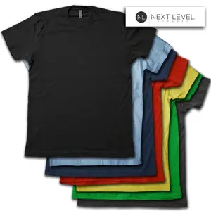 Next Level Unisex T-Shirts - Breathable Cotton Fabric