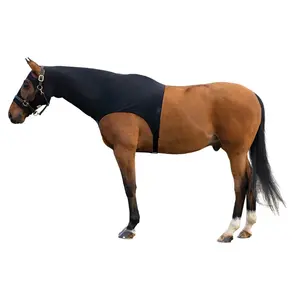 UltraFlex Shoulder Ease 3/4 Zip Lycra Horse Slicker Hood