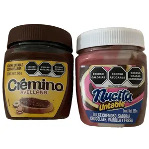 Cremino Avellana  / Nucita Untable / Nutella . Each 350 grams Delicious Spread