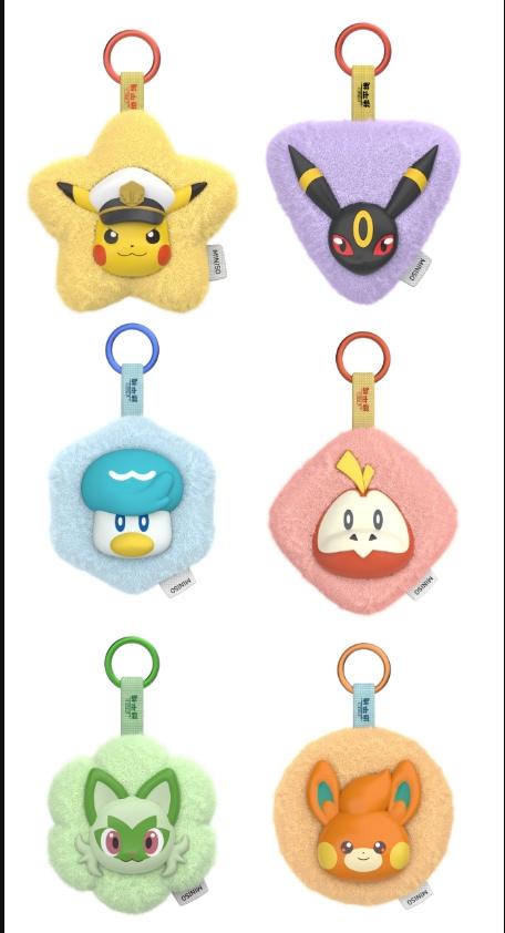 MINISO x Pokémon Horizons Series Scented Vinyl Plush Blind Box, Cute Mystery Collectible Figure, Ideal Gift for Best Friends & Birthday