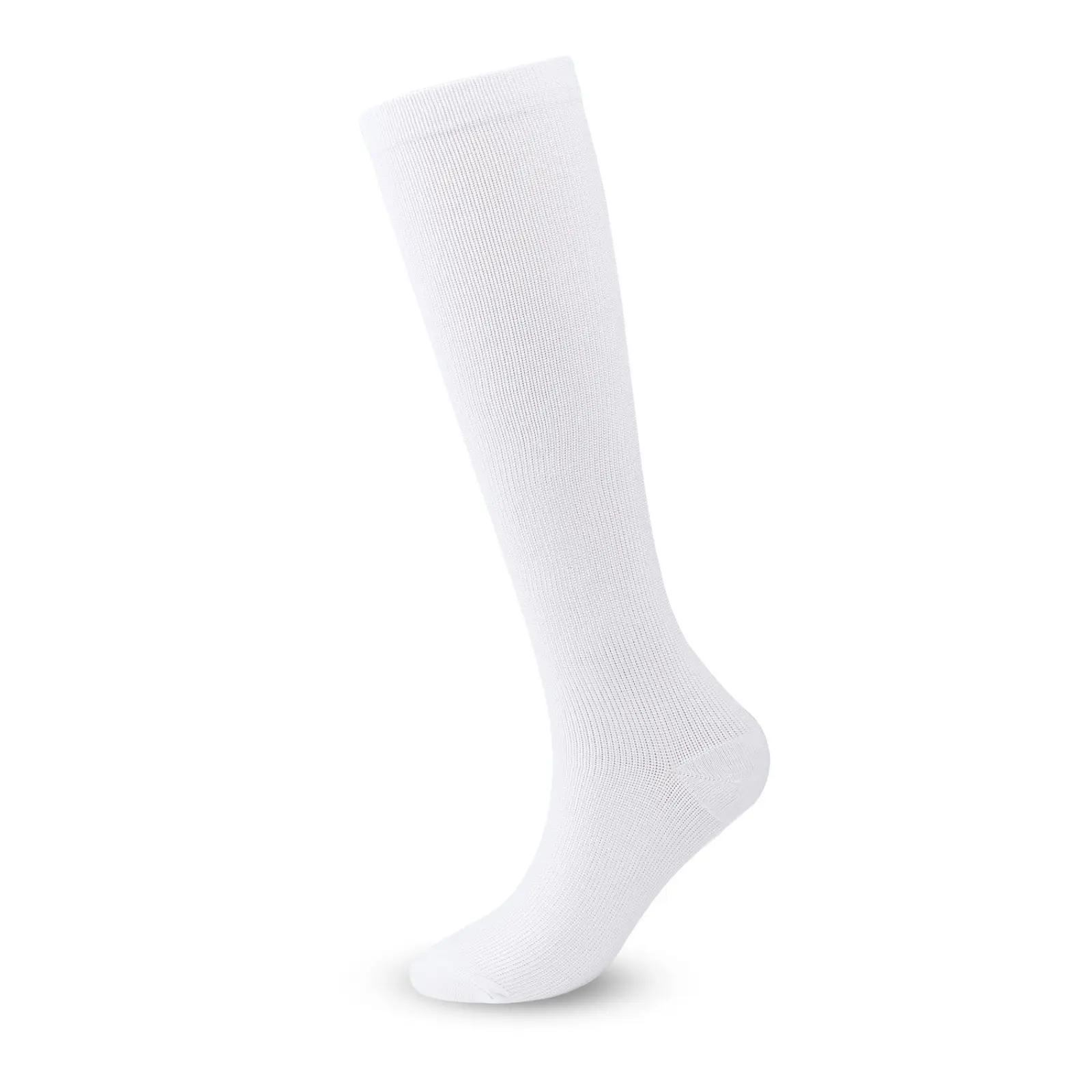 High-Performance Knee-High Compression Sports Socks with Elastic Calf Support, S/M Size for Men & Women - Outdoor Running, Fitness Cycling