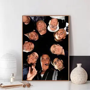 The Sopranos Iconic Poster, Movie Poster, No Framed Decor Artwork Decoration Room jurassic world rebirth poster