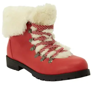 Comfortview The Arctic Bootie - 8 1/2 M, Pepper Red (Wide Widths Available)