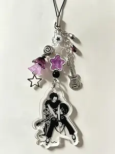 Handmade Acrylic Nana Phone Charm, Unique Gift Idea, Perfect Accessory for Your Device, Durable & Stylish Design, Phone Chain