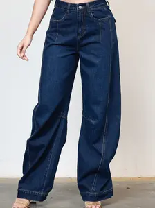 [XPT529] Clean Barrel Baggy Jeans