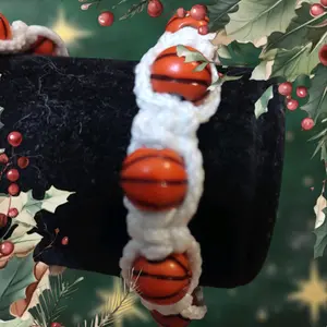 Macrame Basketball Bracelet for Men and Women