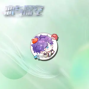 Game Love and Deepspace Sylus Qin Che Anime Acrylic Backpack Button Pin Bookbag Bag Brooch Clothes Collar Badge Birthday Present