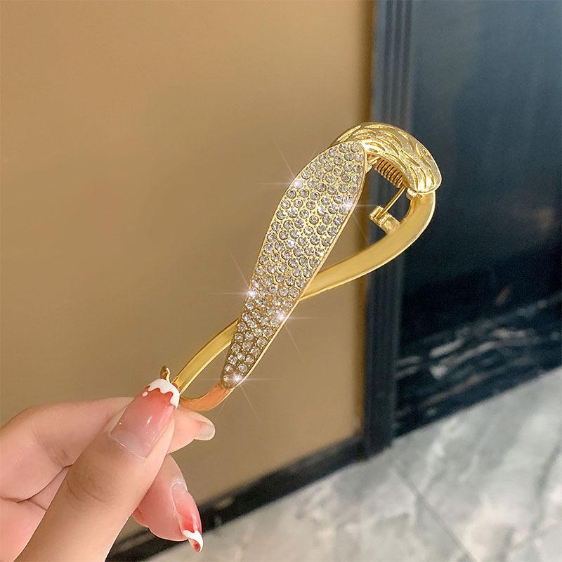 New-4-Piece Frog-Clip Twist Hair Clips for Thick Hair Straight Hair Clip for Back-of-Head Updos Large Shark Clips