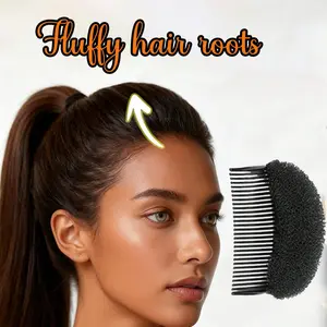 Puffy Princess Hair Clip Comb, Anti-Slip Hair Clips for Women, Top Puffed Design, Suitable for Most Hair Types, Ideal Gift for Mom Girlfriend