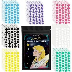 Multi-Color Star Acne Patches, Ultra-Thin Facial Acne Patches, Concealer & Pimple Patches, 280/1120/1680pcs, Non-Flammable, Notified Via Scpn/cpnp