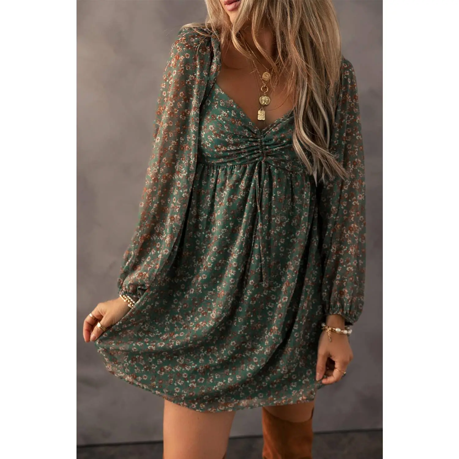 The Sammy Sweetheart Floral Dress