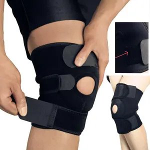 Professional Knee Brace, Patellar Knee Brace, 1 Count Adjustable Breathable Knee Support, Sports Kneecaps for Running, Basketball Training & Squatting