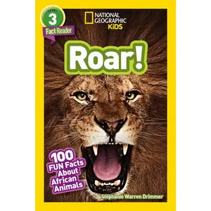 USED-Roar! (National Geographic Kids Readers, Level 3/Fact Reader): 100 Fun Facts about African Animals by Drimmer, Stephanie Warren (Paperback)