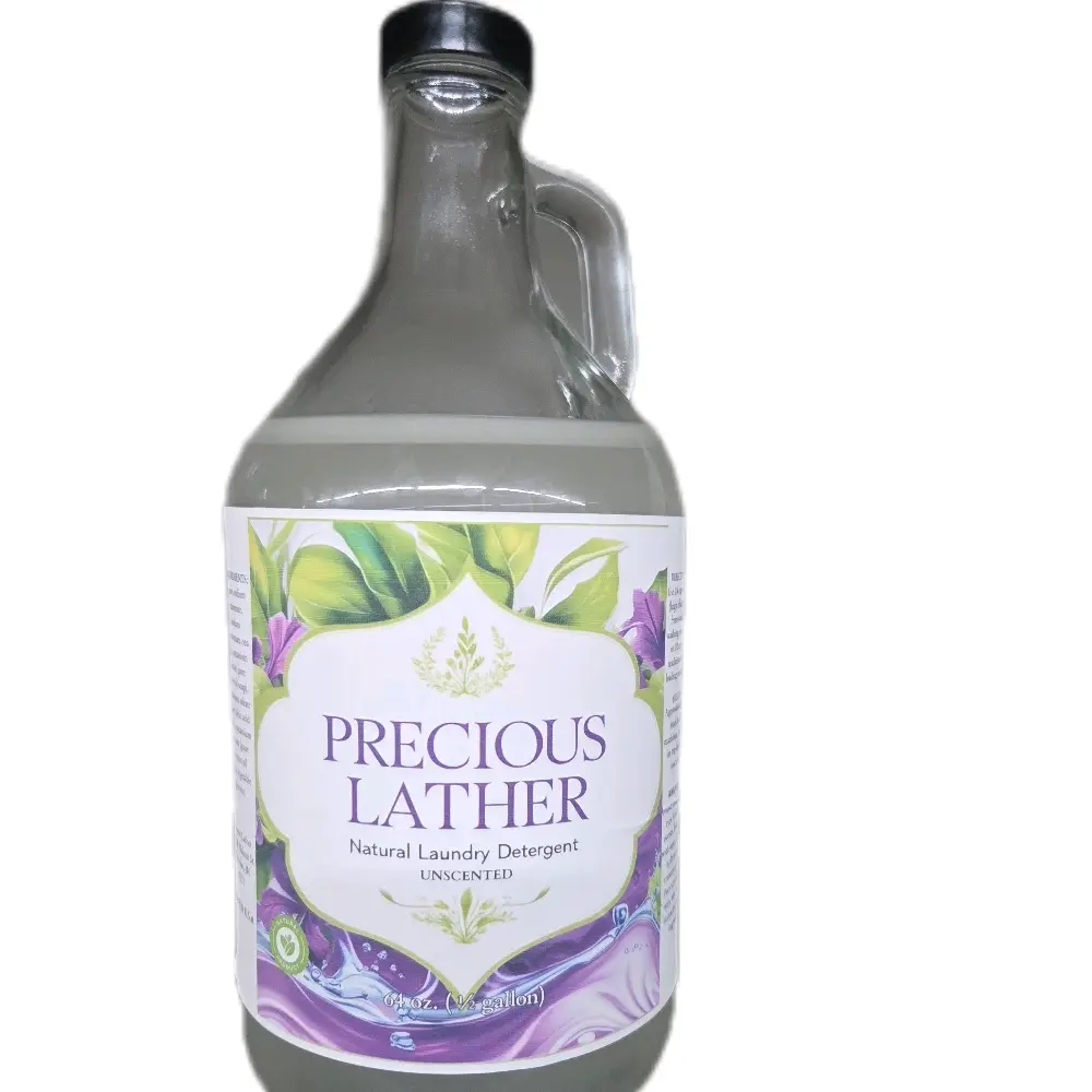 All-natural Unscented Laundry Detergent built in fabric softener - Gentle on Clothes & Eco-friendly