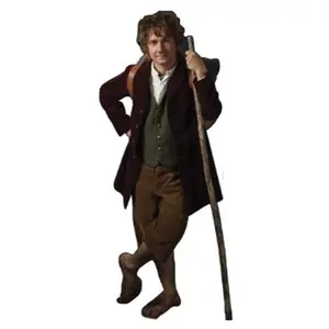212 MAIN The Hobbit Bilbo Baggins Character Cardboard Cutout Standup - Advanced Graphics Home Decor Figure with Included Easel