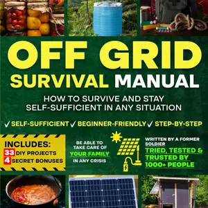 Off Grid Survival Book: Diy Survival Project Book - No Grid Survival Guide Paperback – April 15, 2025