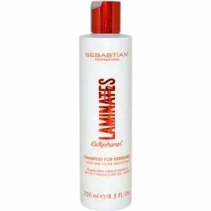 Sebastian Professional Laminates Cellophanes Shampoo For Redheads Limited Edition Daily Use Radiant Shine Cleanser 250ml Sulfate-Free Haircare
