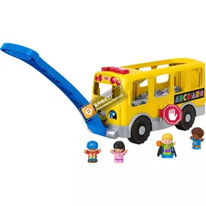 Children's toy car model small figure rhubarb bus