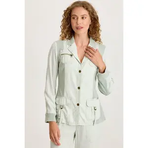 Maela Twill Relaxed Blazer