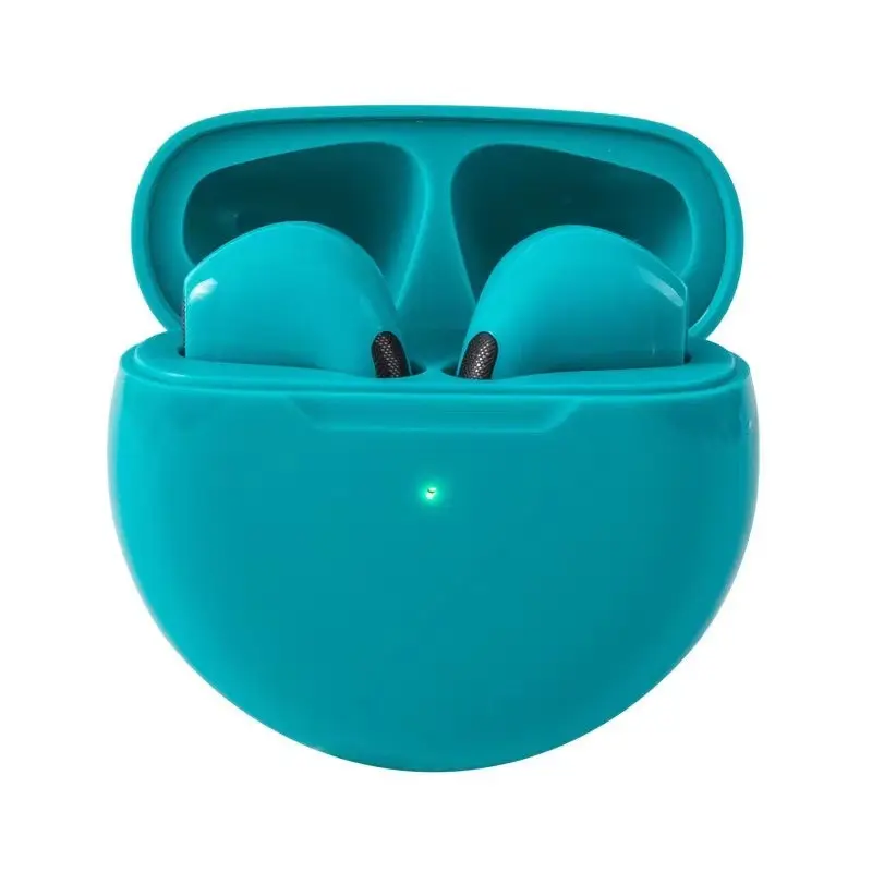 Bluetooth earphones, green, 