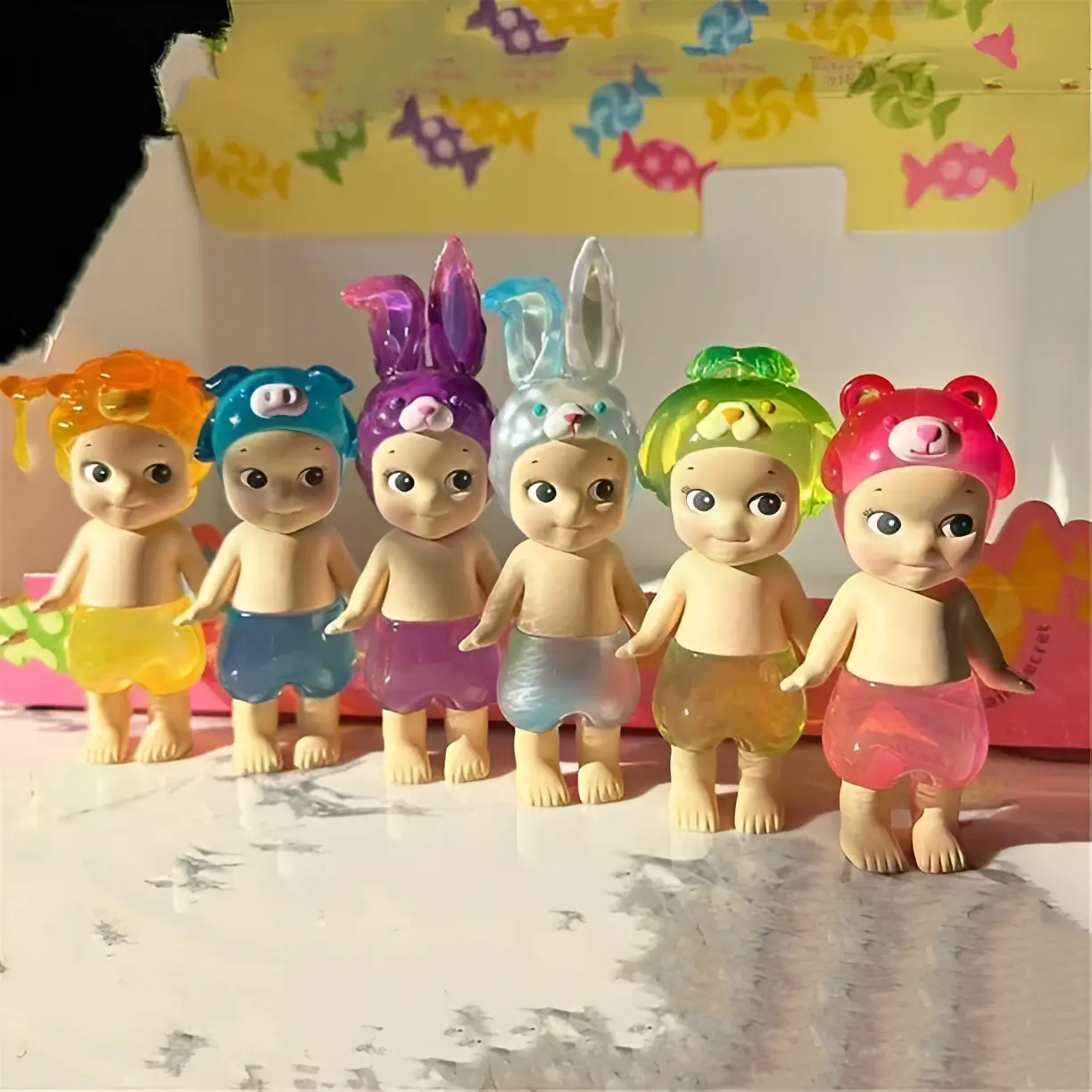 Sonny Angel Candy Series Blind Box | Kawaii Candy Mini Figure Collectible | Mystery Figure | Sealed Surprise Box