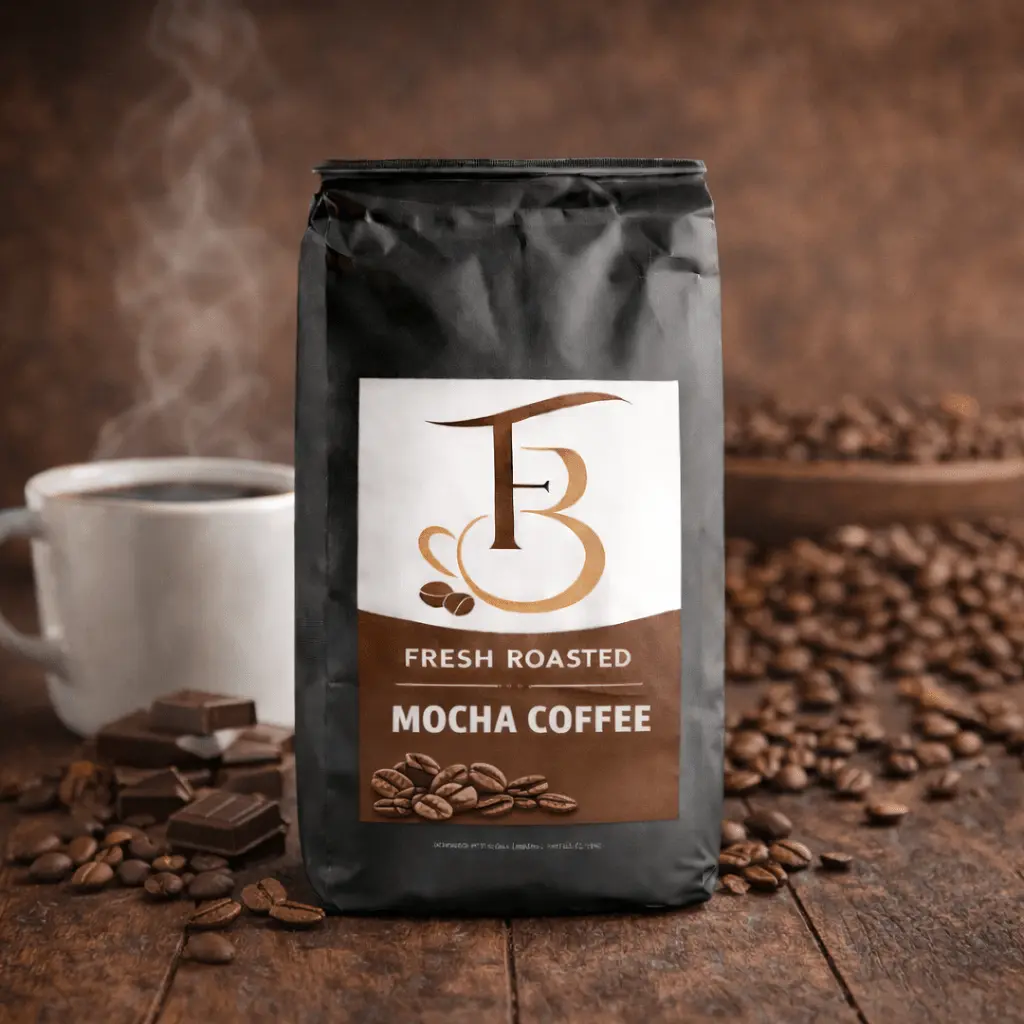 Mocha Coffee – Medium Roast Arabica with Natural Chocolate Flavor