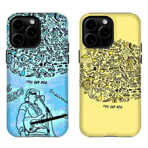 Mac DeMarc0 "This Old Dog" Phone Case Indie Doodle Art Protective Cover Gift for Music Fans Compatible for iPhone 11 12 13 14 15 16 17 Pro Max Plus Air Mini Slacker Rock Aesthetic Jangle Pop Trend Premium Defense Barrier Armor Skin