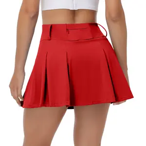 Women’s High Waisted Tennis Skirt with Pockets – Cute Pleated Gym Skorts for Golf, Workout & Summer – Built-in Shorts, Athletic Skirt for Running, Tennis