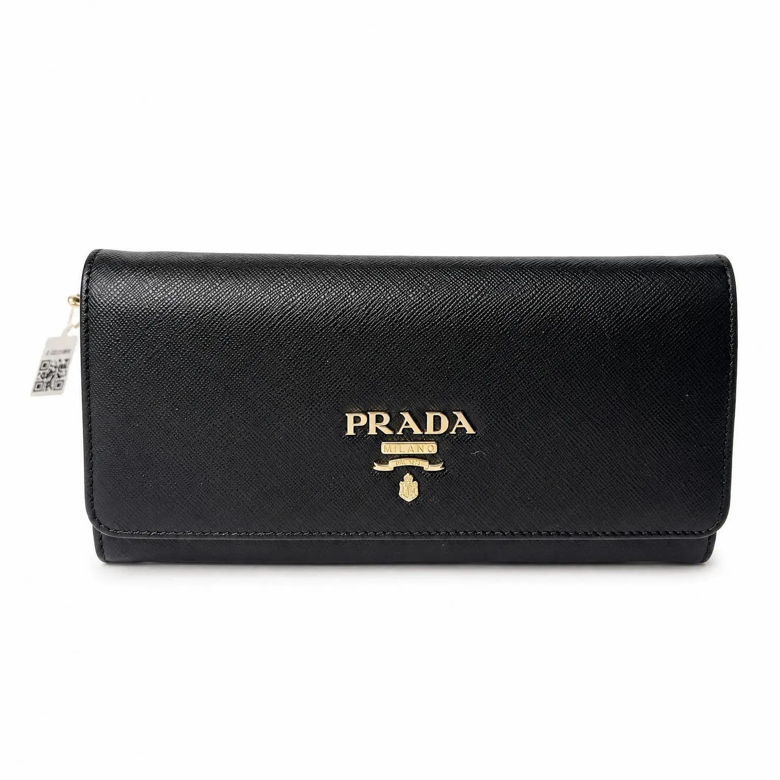 Pre-owned PRADA X Clutches & Wristlets Leather Wallet black
