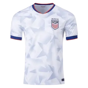 USA White Soccer Jersey | Red White Blue Football Shirt, Match Day Fit , Gift For Him