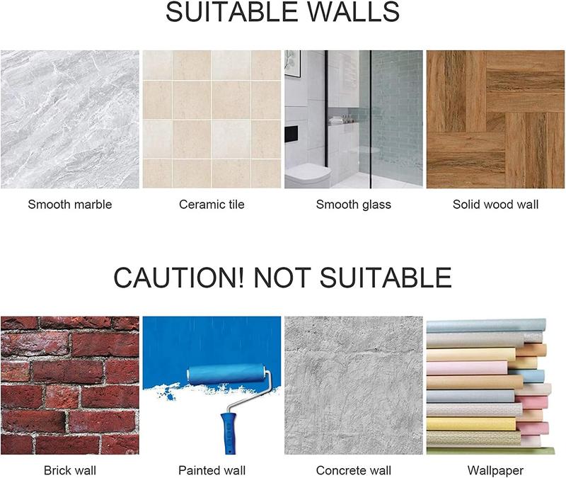 Decerk 2 PCS Suction Cup Hooks for Shower,Removable Shower Towel Hooks Suction Hooks No Drill Hook for Glass Door for Holloween Christmas Decoration Mirror, Windows, Tile, Robe, Bathroom Suction Hook