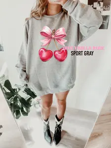 Heart cherries sweatshirt