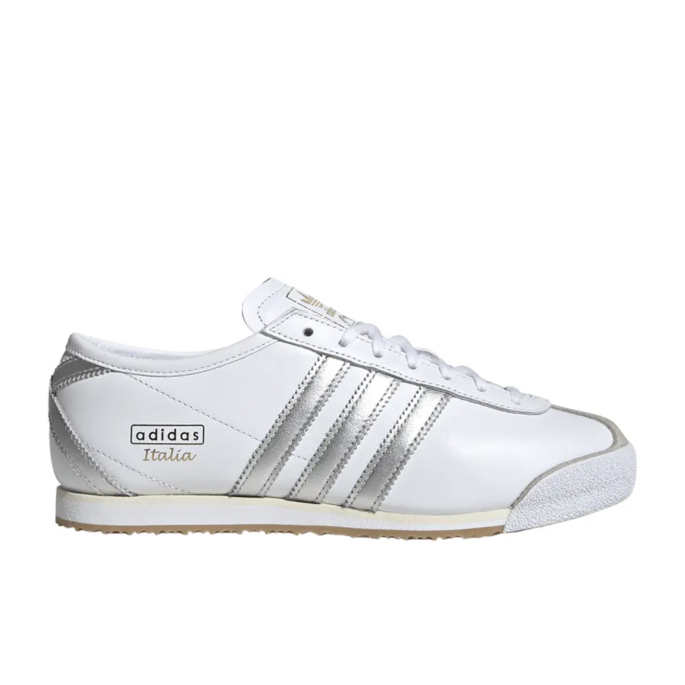 adidas Womens Italia 70S Sneakers Shoes Casual - Silver, White