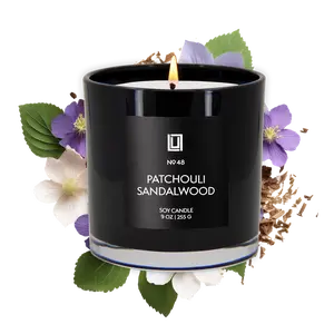 Patchouli Sandalwood | Luxury Scented Candle | 9 Oz. Jar