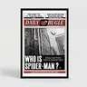 S-M Movie Newspaper Canvas Print Poster - Artistic Wall Prints, House Decor, Dorm-Ready Decoration, Unique Room Accessory for S-M Fans' Bedroom