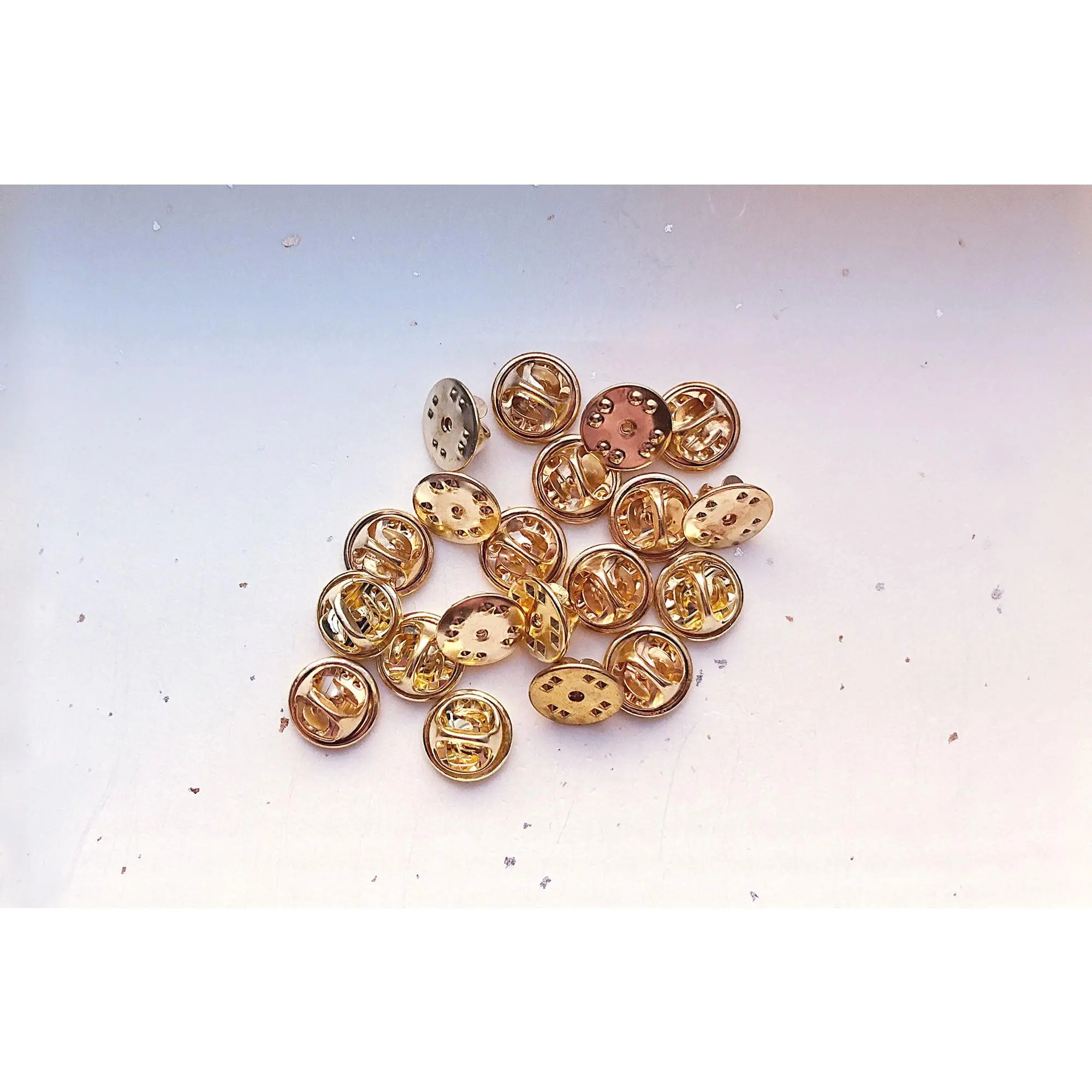Gold Butterfly Clutch Pin Back (Pack of 40)