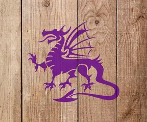 Dragon Stencil - Art and Wall Stencil