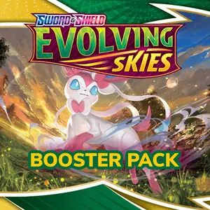 Pokemon - Sword & Shield - Evolving Skies Booster Pack Factory Sealed evolving skies