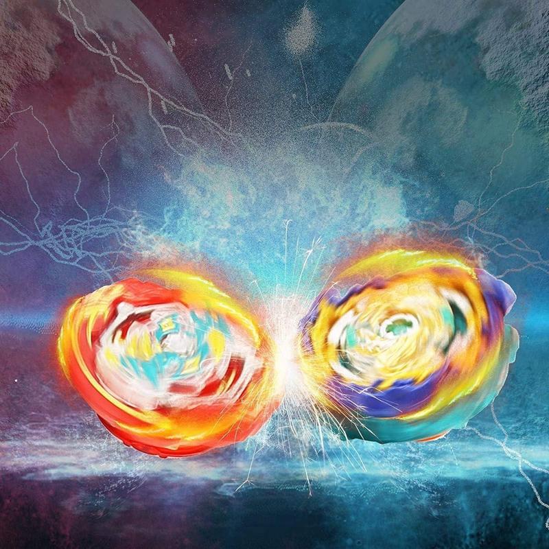 Bey Battling Top Burst Launcher Grip Toy Storage Box CaseGyros Spinning Top Set with 3 Launchers, Combat Gyro Setfor Kids Gift virginia  beyblade