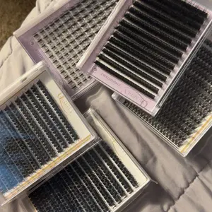 Mixed-Length False Eyelashes Eyelash Extensions Kit with Bond & Seal, Remover, Tweezers & Eyelash Curler, 1 Box Natural-Look, Self-Grafting Eyelash Clusters #TOP PICKS