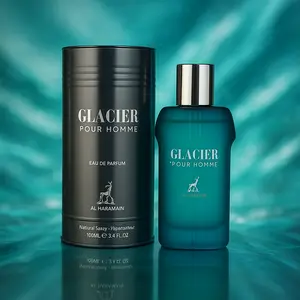 Al Haramain Glacier Pour Homme Eau de Parfum Regular Edition 100ml Natural Sazzy Yspensyrisate Fragrance for Men