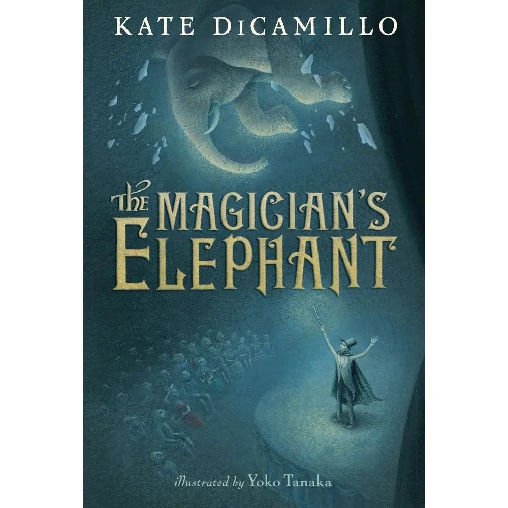 USED Book - The Magician's Elephant: (A Tale of Orphans, Fortune Tellers, Magic, and Mystery - An Illustrated Middle-Grade Fiction Novel for Kids Ages 8-13 in Gra by DiCamillo, Kate (Hardcover) - english