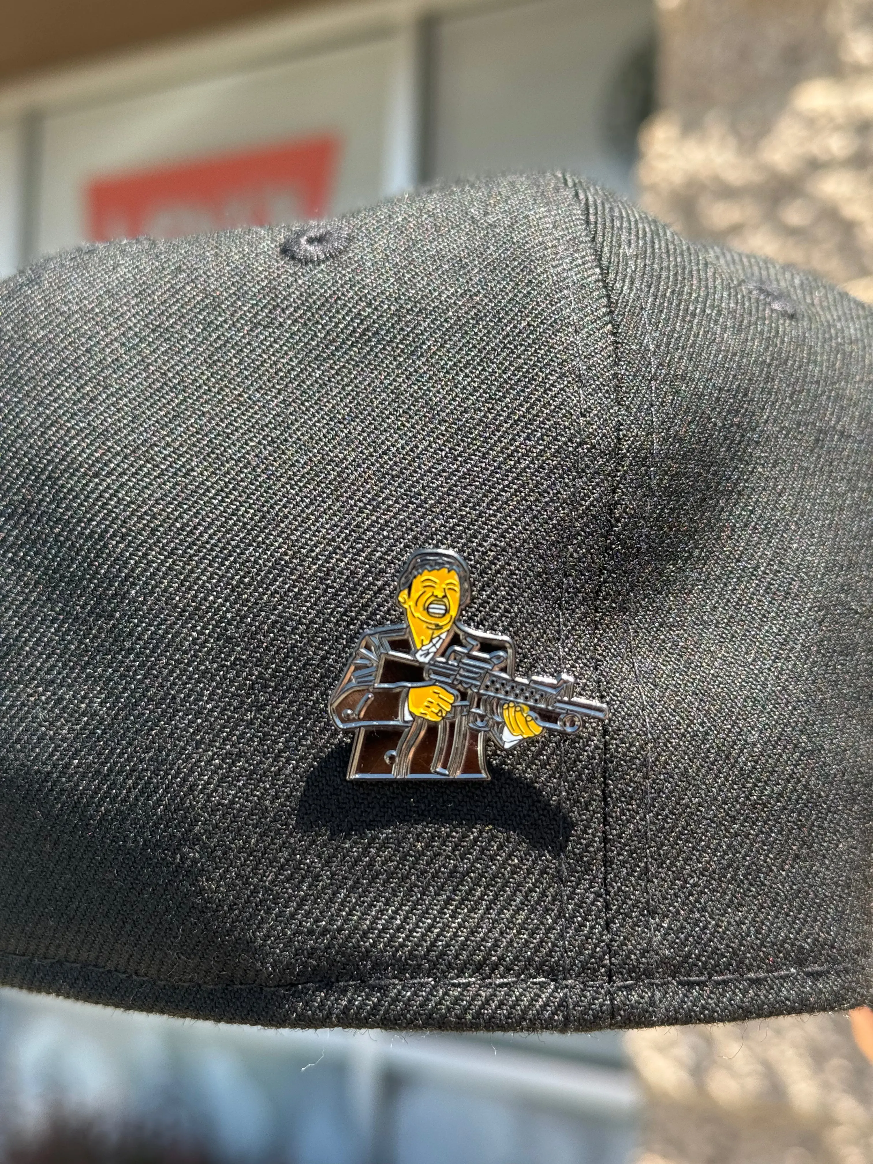Scarface Cap Pin