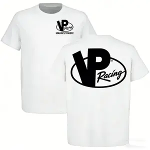 VP Racing Makin' Power T-Shirt, Bold Racing Graphic, Classic Motorsport Style, Perfect for Car Enthusiasts 0 Menswear Top men's graphic tee