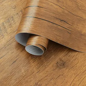Vintage Wood Contact Paper for Desktop & Laptop, Easy Peel-And-Stick Design, Durable Wooden Surface Protector