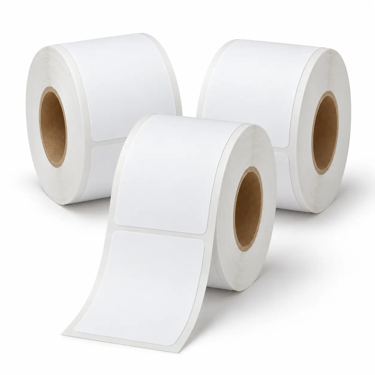 NIIMBOT 50×80 mm White Direct Thermal Label Refills for B1, B1 Pro, B2, B21S, B21S Pro & B3S, 1/3/6 Rolls