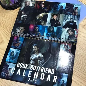 Morally Grey Book Boyfriend Ver 2 Calendar 2026 Romantasy Merch Booktok Merch Bookstagram Gift Dark Romance Dramione Haunting Adeline