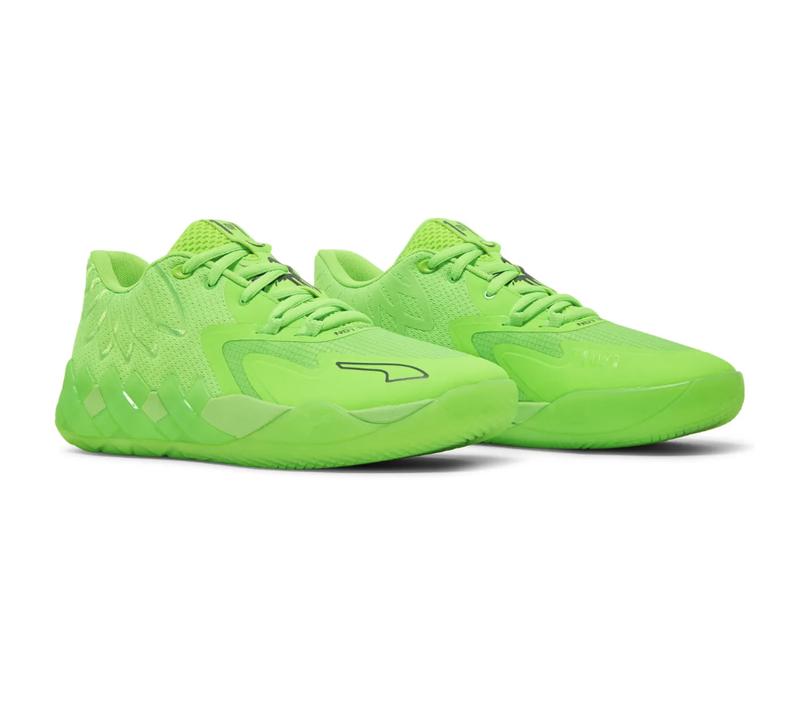 Puma LaMelo Ball MB.01 Lo Green Gecko 376941-07 Mens Fashion Sneakers New