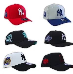 New Era MLB NY Yankees LA Dodgers 9FORTY Adjustable Cap, Curved Brim Structured Crown, Premium Cotton Fabric, Embroidered NY LA Logo, NY Yankees Hat, NY Hat Womens, Green NY Hat, NY Mets Hat, Streetwear Baseball Cap